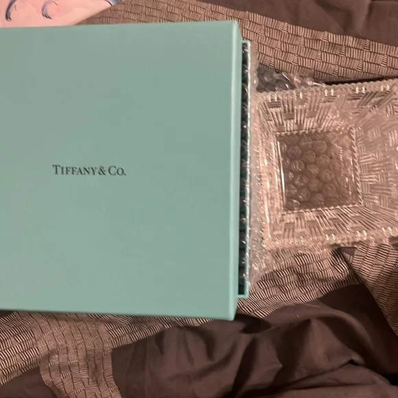 Tiffany & Co NEW Weave Trinket Dish. Made Germany - Picture 5 of 9